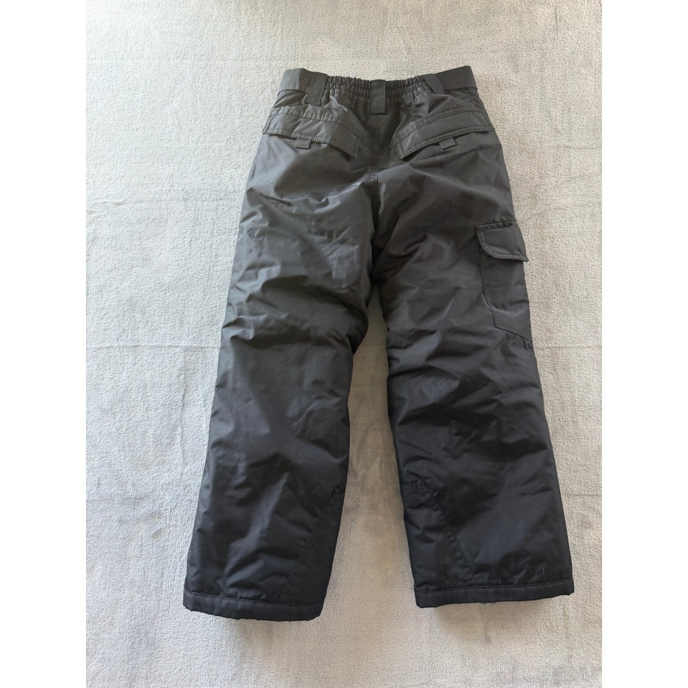 Magellan Outdoors Kids Youth XS Black Insulated Snow Pants Cargo Ski Sledding - Picture 3 of 6